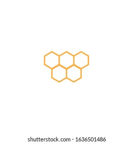 Honeycomb icon vector background texture illustration design