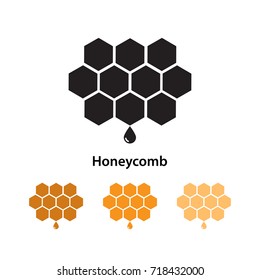 Honeycomb icon vector illustration.