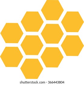 Honeycomb Icons Stock Vector (Royalty Free) 366443804 | Shutterstock