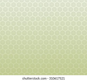 Honeycomb inspired abstract geometric background of hexagons and triangles in pastel colors