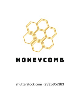 Diseño creativo del logo de Honeycomb