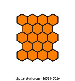 Design-Symbol für Honeycomb-Logo Vektorillustration Vorlage