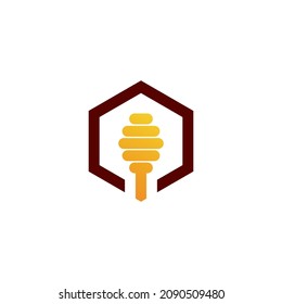 Honeycomb logo icon design template
