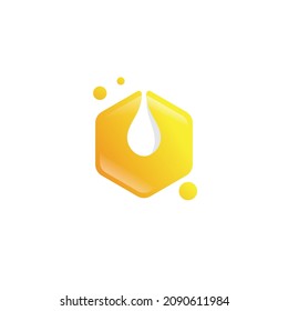 Honeycomb logo icon design template