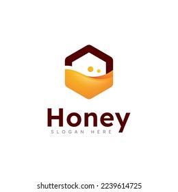 Honeycomb logo and symbol vector design