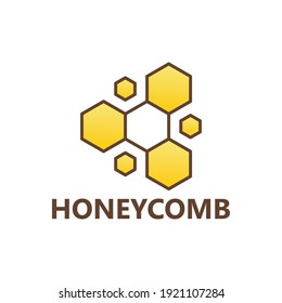 Honeycomb logo template design Vector