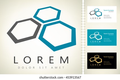 honeycomb logo vector