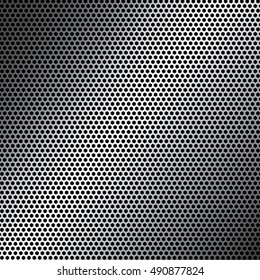 Honeycomb metal background customizable full vector elements