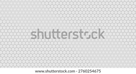 Honeycomb mosaic hexagons background. Black honeycomb on a white background. Plain hexagon grid with bold cells. Hexagon cells. EPS vector illustration