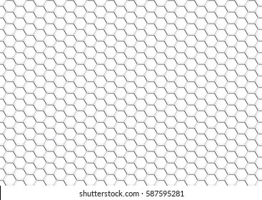  Honeycomb on a white background seamless design  vector graphics can be applied to a wide range. Vector