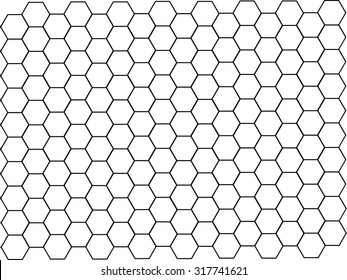Honeycomb pattern background