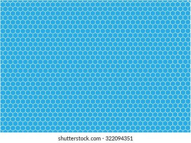 Honeycomb pattern background