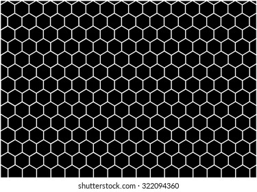 Honeycomb pattern background