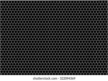 Honeycomb pattern background