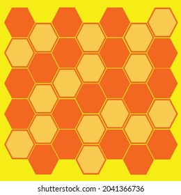 honeycomb pattern background. suitable for honey product background