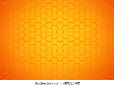 Honeycomb pattern background - Vector