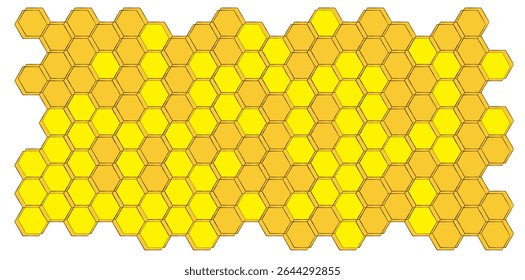 Honeycomb pattern with hexagon mesh, honeycomb background, Propolis Honey comb, Honeycomb structure. Honey, pollen, wax, parchment and bee products in sketch style. honeycomb grid texture isolated.