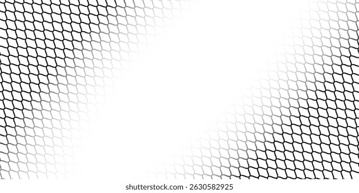 Padrão de favo de mel com malha de hexágono. Grade de pente de abelha de textura. Ilustração de vetor plano isolada em hexágono moderno de fundo branco