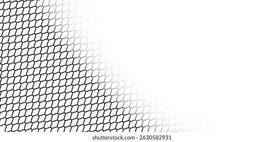 Padrão de favo de mel com malha de hexágono. Grade de pente de abelha de textura. Ilustração de vetor plano isolada em hexágono moderno de fundo branco