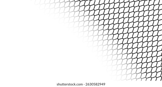 Padrão de favo de mel com malha de hexágono. Grade de pente de abelha de textura. Ilustração de vetor plano isolada em hexágono moderno de fundo branco