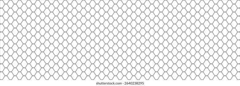 Honeycomb pattern with hexagon mesh. Texture bee comb grid. Flat vector illustration isolated on white background. vector ilustration