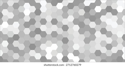 Patrón de panal con malla hexagonal. Textura de la rejilla del peine de la abeja. Ilustración vectorial plana aislada sobre fondo blanco.