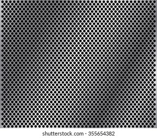 Honeycomb pattern. Metal background. Texture