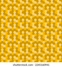 honeycomb pattern seamless background vector 