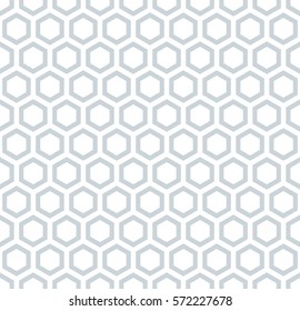 Honeycomb Pattern. Seamless Hexagons Texture. Vector Art.