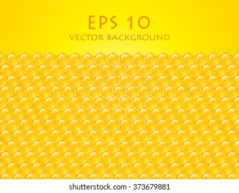 Honeycomb pattern vector background