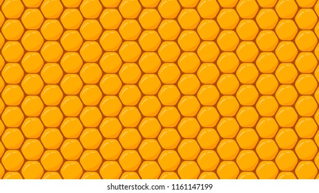 Honeycomb pattern vector. free space for text. wallpaper. background.