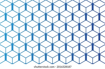 honeycomb pattern wallpaper background vector
