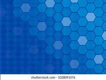 Honeycomb pattern.Vector art.