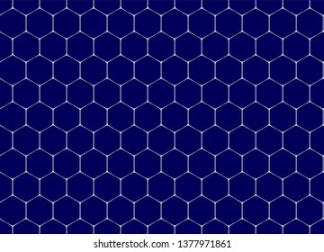 Honeycomb seamless background. Vector illustration.