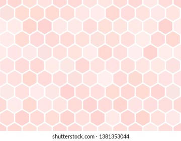 Honeycomb seamless background. Vector illustration.