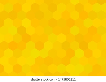 Honeycomb seamless background. Vector illustration.