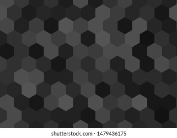 Honeycomb seamless background. Vector illustration.