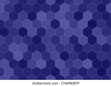 Honeycomb seamless background. Vector stock illustration