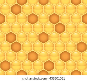 Honeycomb seamless pattern