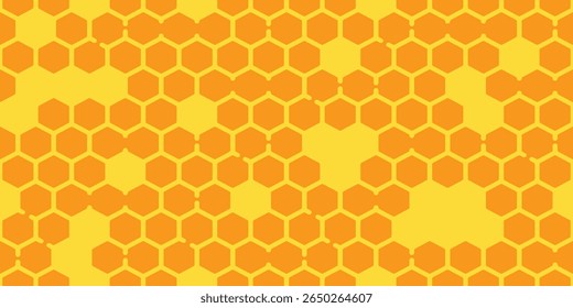 honeycomb seamless pattern beehive honey bee vector scarf isolated cartoon tile wallpaper repeat background illustration doodle textile gift wrapping paper design