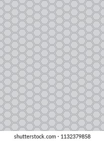 Honeycomb seamless pattern, polygonal mosaic abstract geometry background. Used for creative design templates