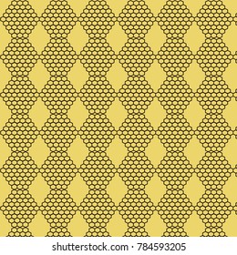 Honeycomb  seamless Pattern vector Background