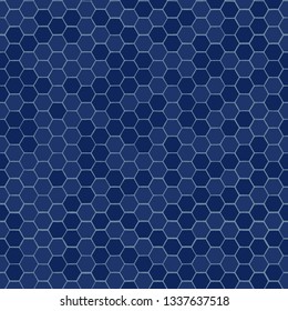 Honeycomb Seamless Pattern. Vector Illustration of Geometric Background