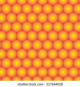 Honeycomb seamless pattern vector illustration