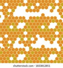 Honeycomb seamless pattern for your design