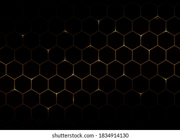 Fondo brillante de abeja. Ilustración de material vectorial para afiches