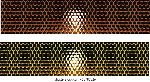 honeycomb strip