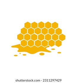 Honeycomb is a structure of hexagonal cells that honey bees use to store raw honey, pollen, propolis, royal jelly, and even larvae.