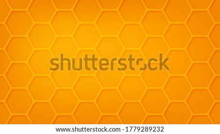 Honeycomb vector background for infographic, business presentation, web, internet, brochure, wallpaper.