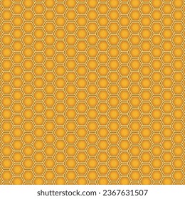 Honeycomb Vector Background Texture Pattern